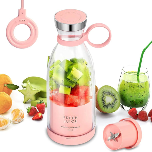USB Rechargeable Portable Juicer Cup & Smoothie Maker: Blend On-the-Go