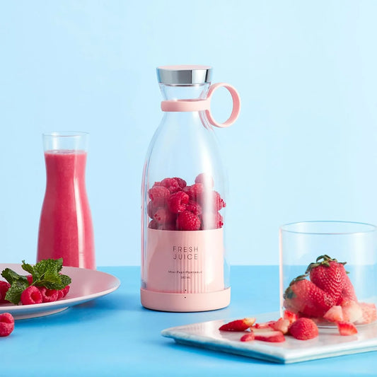 USB Rechargeable Portable Juicer Cup & Smoothie Maker: Blend On-the-Go