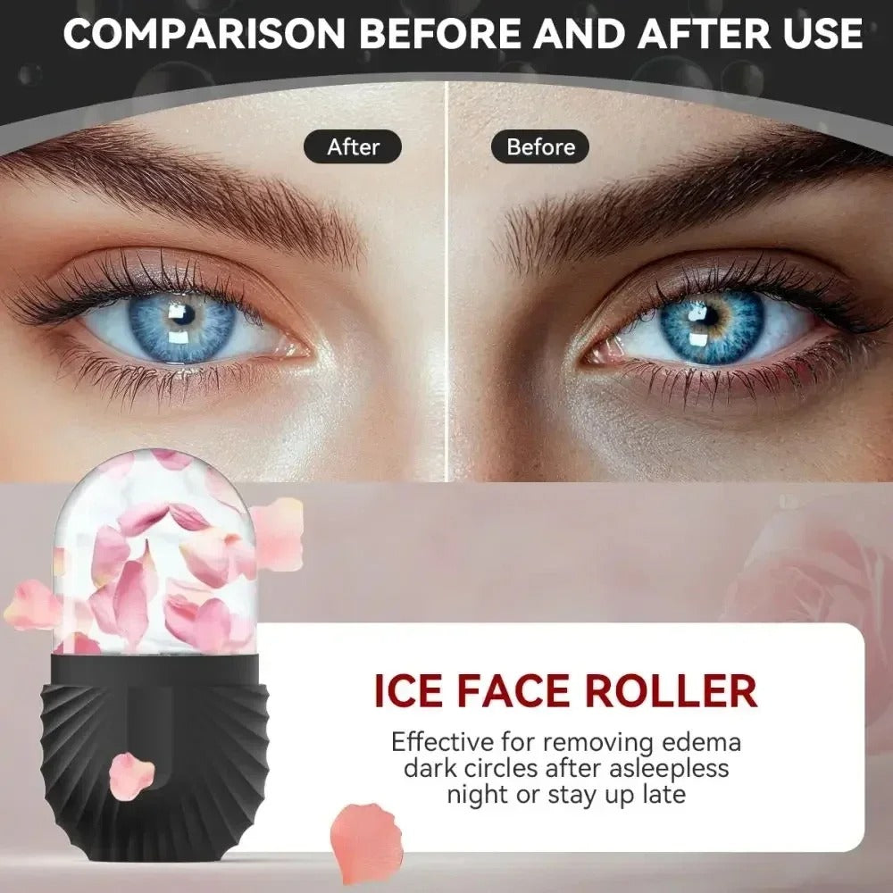 Ice Face Roller | Cooling Facial Massage & Skin Care Tool